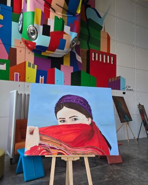 Turkmenistan folklore girl